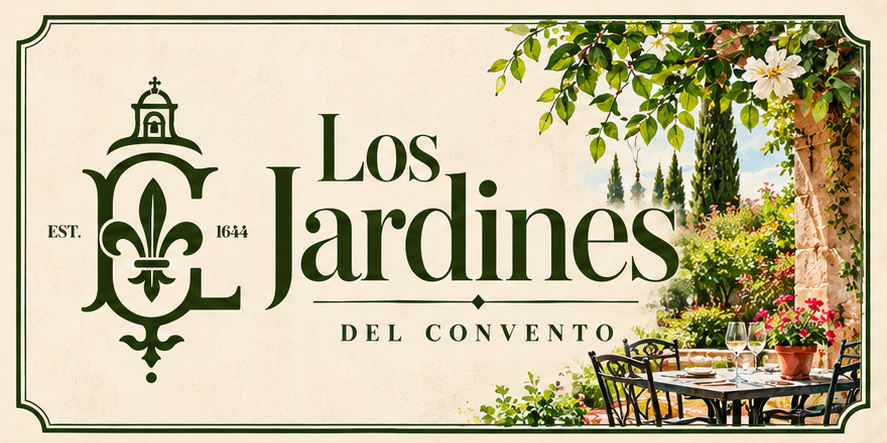 Logotipo Los Jardines del Convento